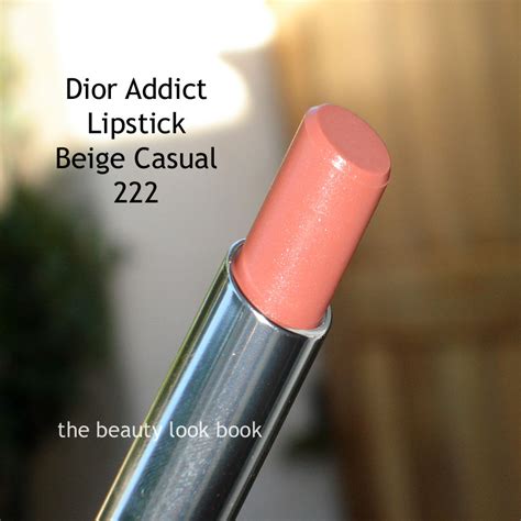 Dior Addict Lipstick: Beige Casual 222 (New) 